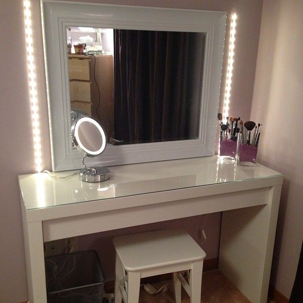 Best ideas about Vanity Table With Lights
. Save or Pin Best 25 Ikea vanity table ideas on Pinterest Now.