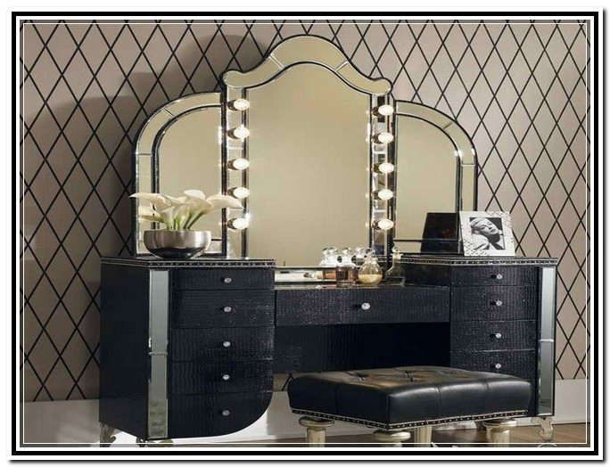 Best ideas about Vanity Table With Lights
. Save or Pin Lighted mirror vanity set ikea makeup vanities with Now.