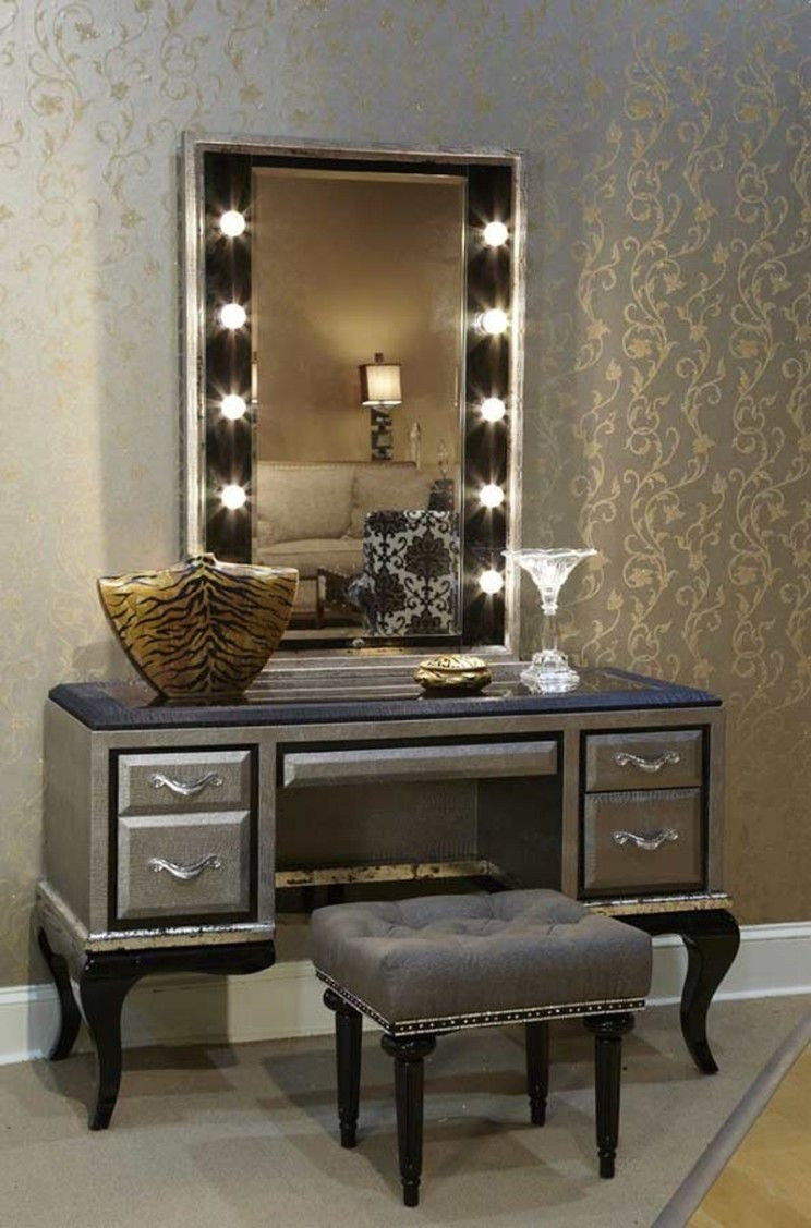 Best ideas about Vanity Table With Lights
. Save or Pin Makeup Vanity Table With Lighted Mirror Visual Hunt Now.