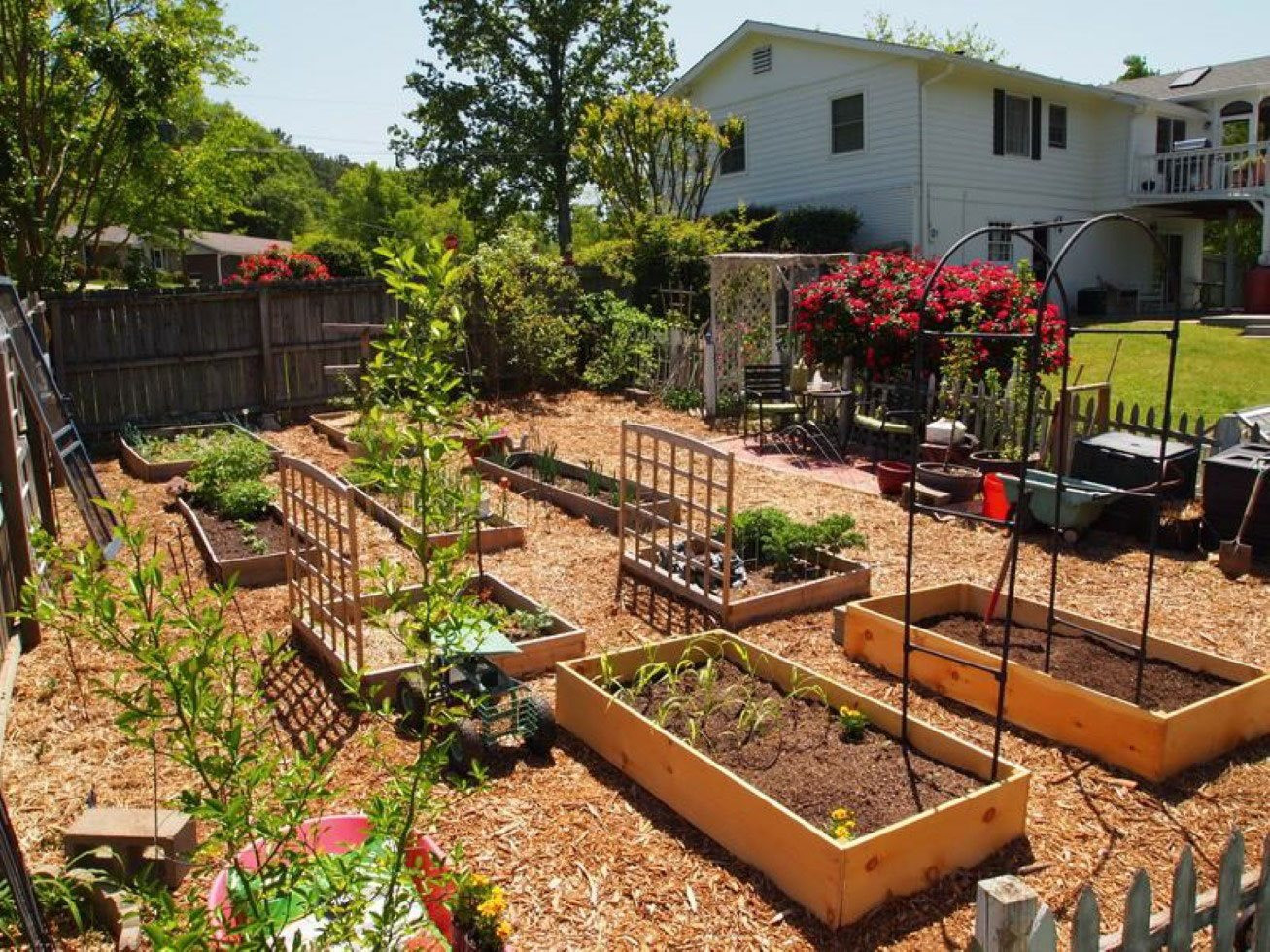 Best ideas about Veggie Garden Ideas
. Save or Pin 38 Homes That Turned Their Front Lawns into Beautiful Now.