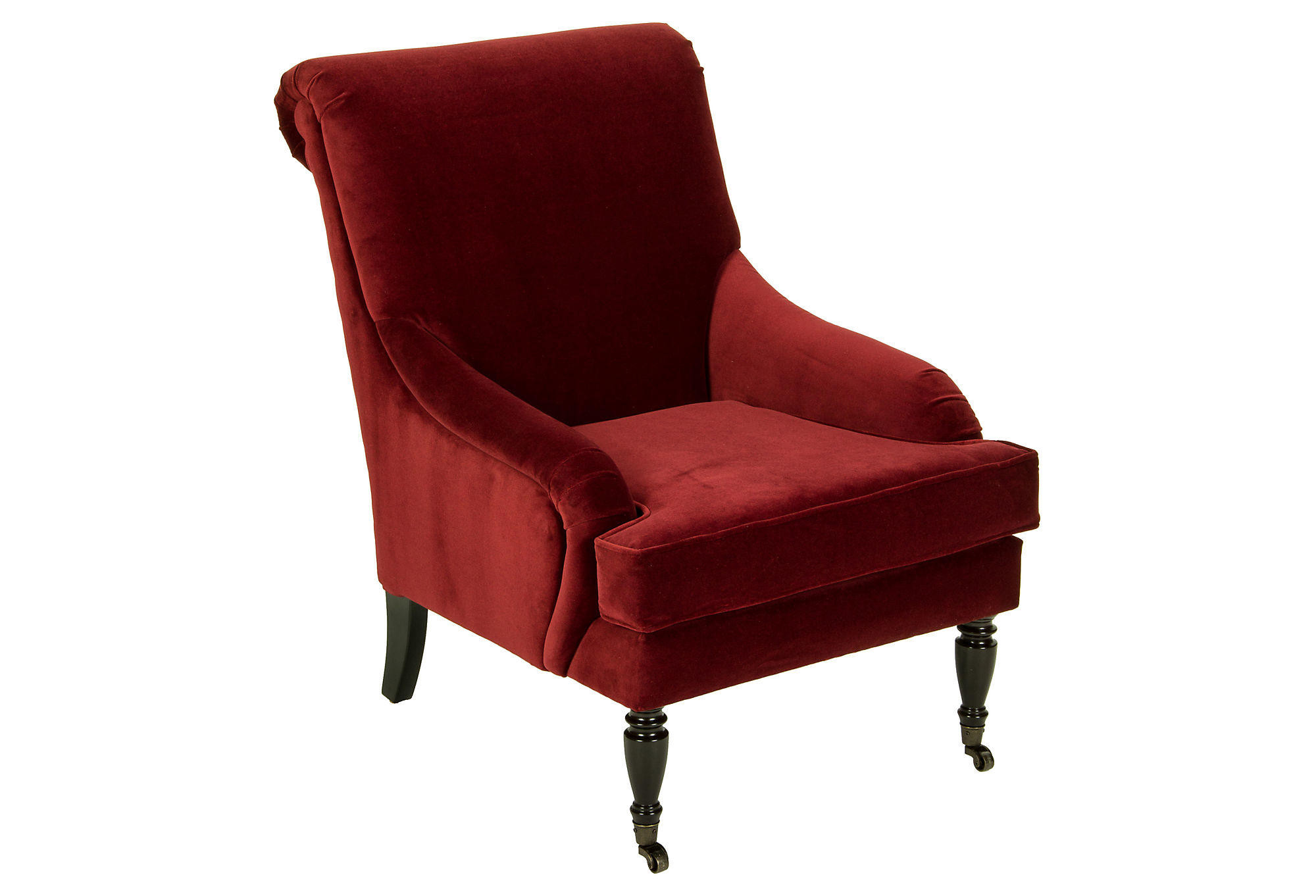 Best ideas about Velvet Accent Chair
. Save or Pin Oxford Velvet Chair Deep Red Accent & from e Kings Lane Now.