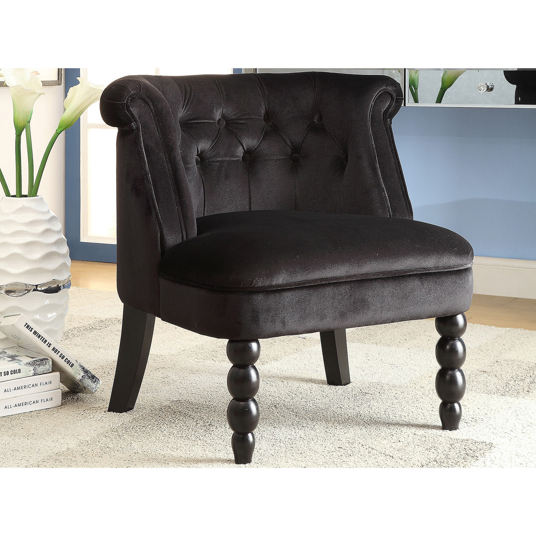 Best ideas about Velvet Accent Chair
. Save or Pin Wholesale Interiors Baxton Studio Upholstered Club Chair Now.