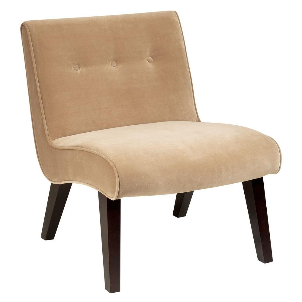 Best ideas about Velvet Accent Chair
. Save or Pin Ave Six Curves Valencia Coffee Tan Velvet Accent Chair Now.