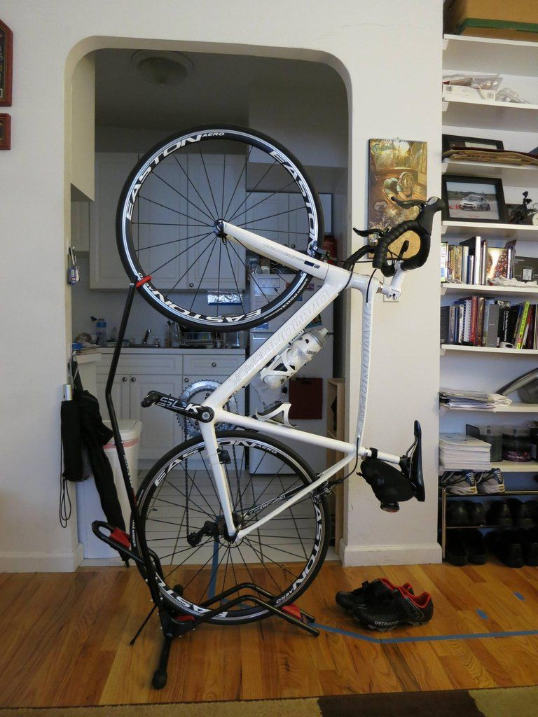 Best ideas about Vertical Bike Rack For Apartment
. Save or Pin A no drilling free standing vertical bike stand perfect Now.