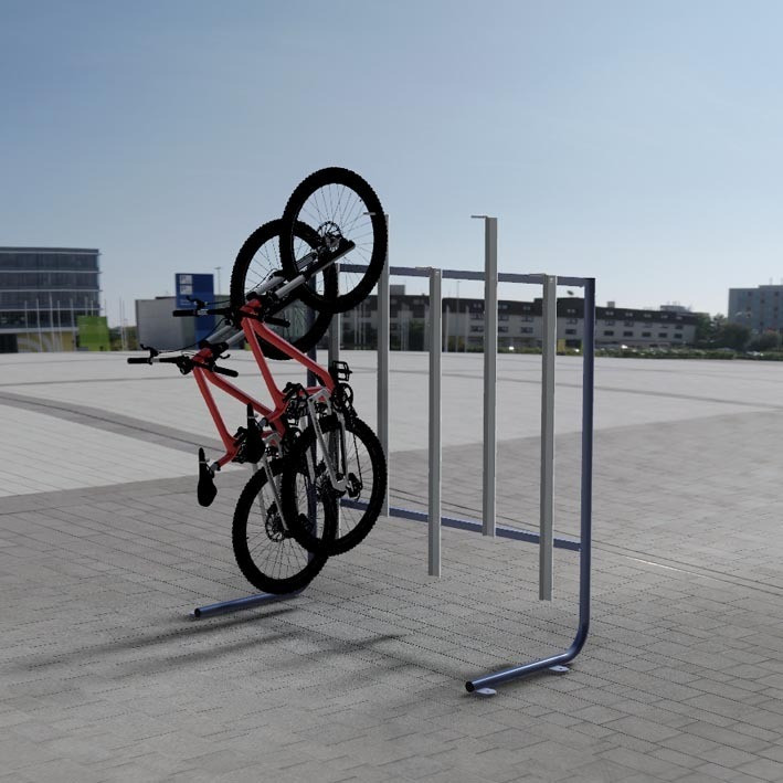 Best ideas about Vertical Bike Storage Rack
. Save or Pin Vertical Bike Rack for restricted places Architects Now.