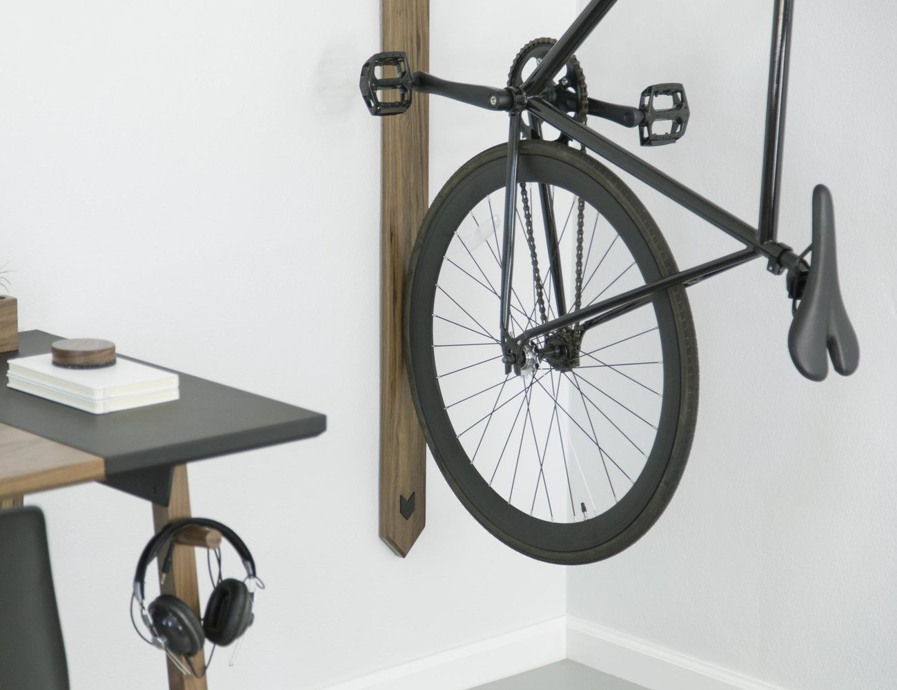 Best ideas about Vertical Bike Storage Rack
. Save or Pin Black Walnut Vertical Bike Rack Gad Flow Now.