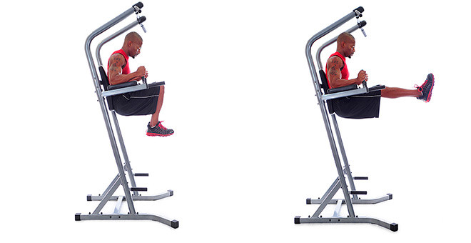Best ideas about Vertical Chair Knee Raise
. Save or Pin Power Tower ABS Workout TOP 4 Exercises for Beginners Now.