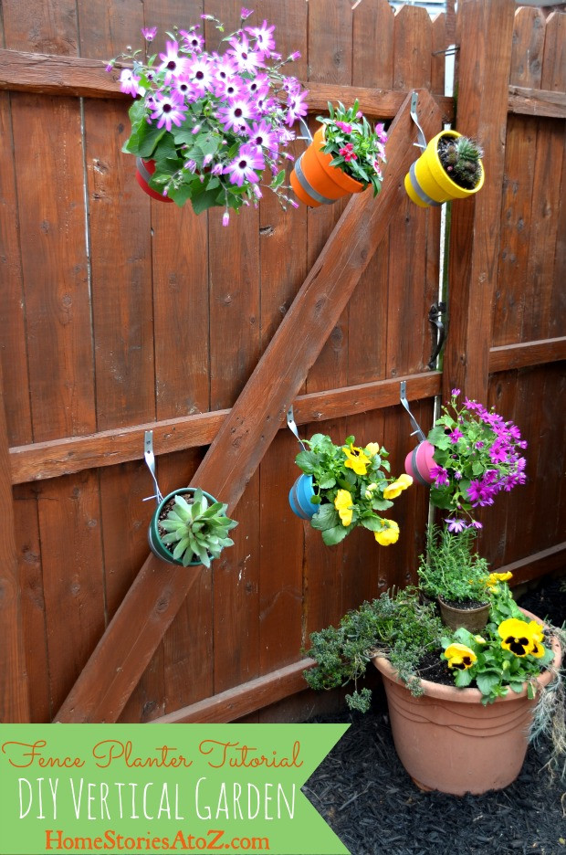 Best ideas about Vertical Garden Diy
. Save or Pin Urban Garden Do It Yourself Fence Planter Home Stories Now.