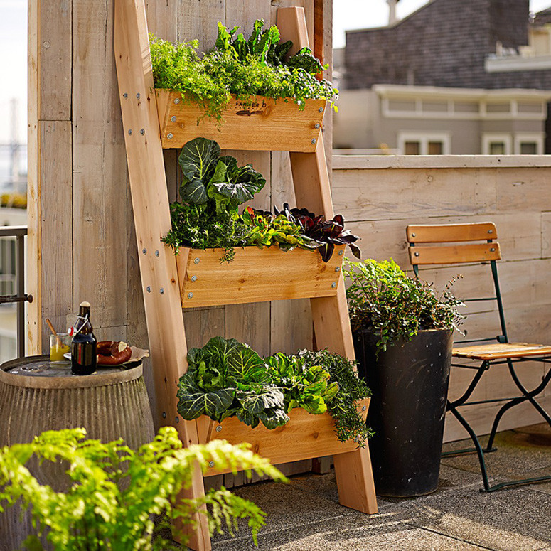 Best ideas about Vertical Gardening Wall
. Save or Pin 3 Tier Vertical Wall Garden The Green Head Now.