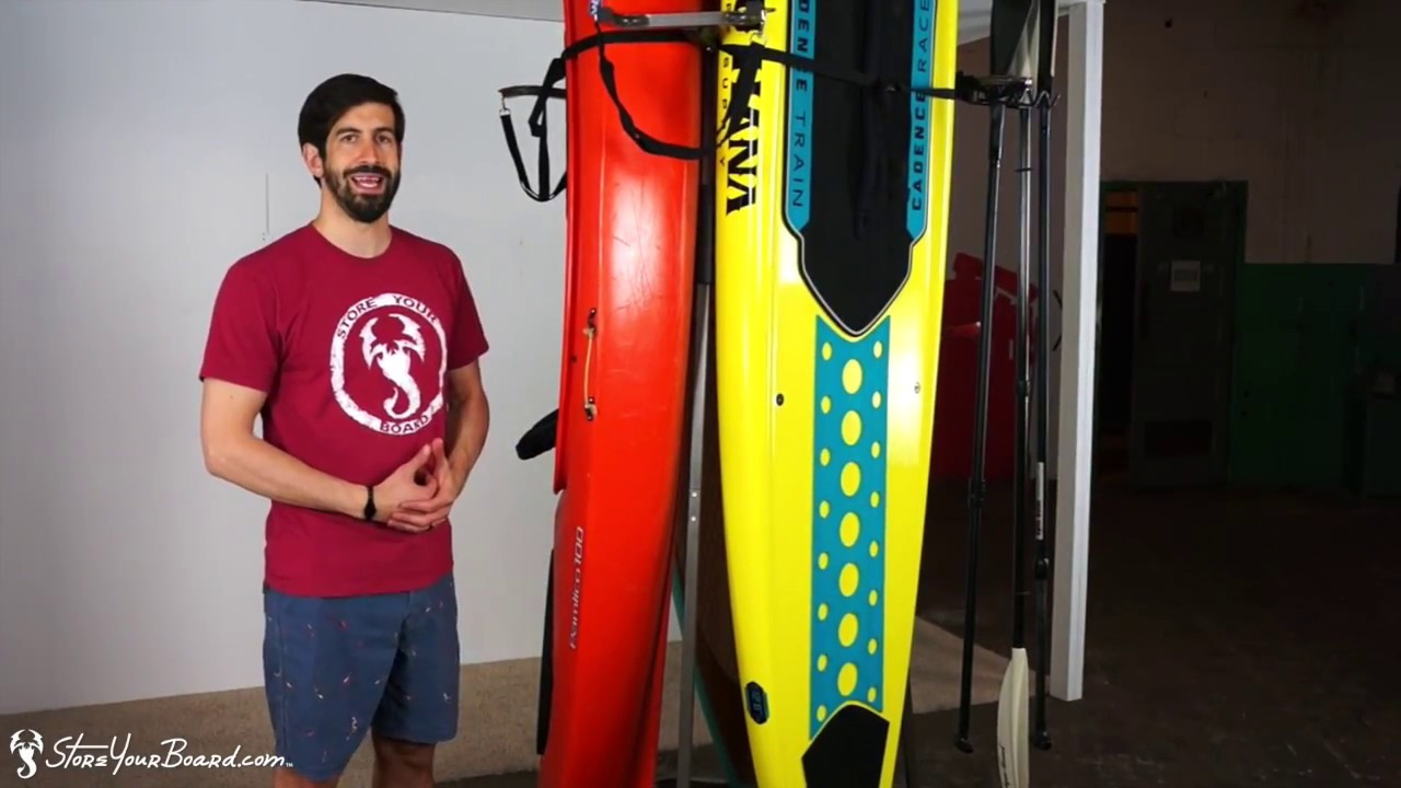 Best ideas about Vertical Kayak Storage
. Save or Pin 3 Freestanding SUP & Kayak Storage Now.