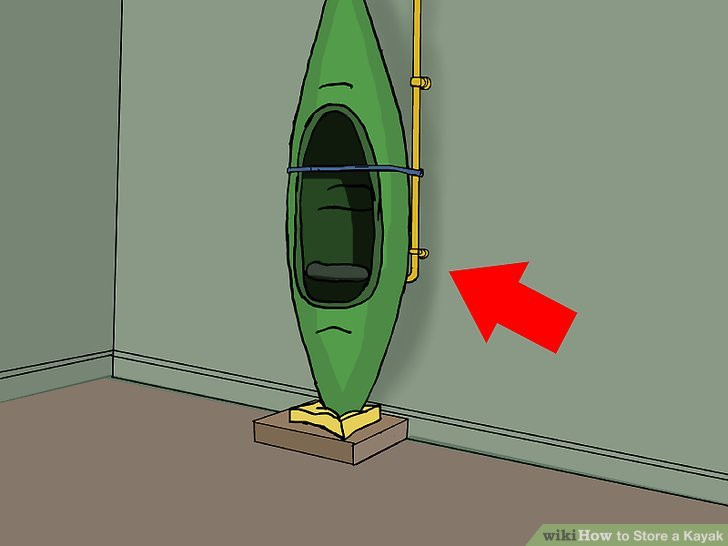 Best ideas about Vertical Kayak Storage
. Save or Pin 4 Ways to Store a Kayak wikiHow Now.