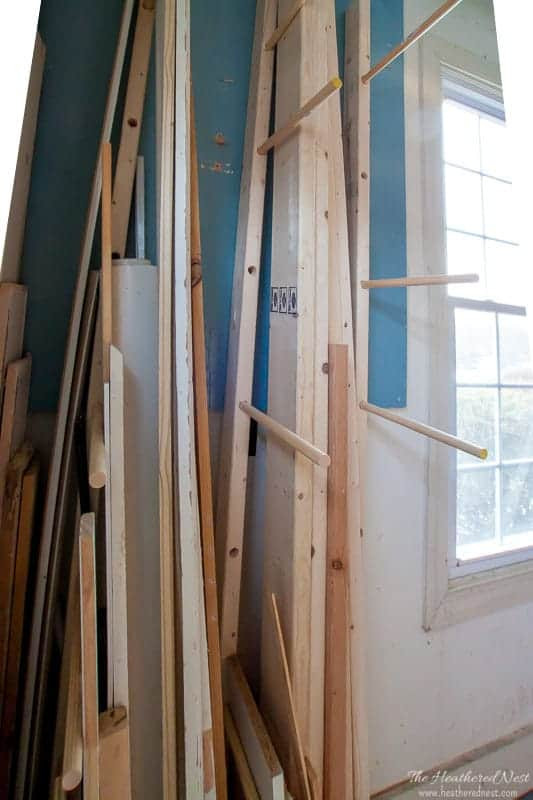 Best ideas about Vertical Lumber Storage
. Save or Pin Easy DIY wood rack for storing lumber Now.