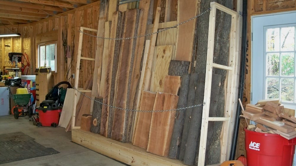 Best ideas about Vertical Lumber Storage
. Save or Pin Vertical lumber storage rack The Shop Wood Talk line Now.
