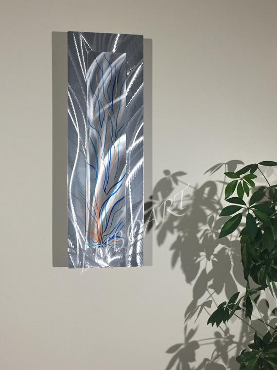 Best ideas about Vertical Metal Wall Art
. Save or Pin abstract Metal art painting vertical horizontal modern home Now.