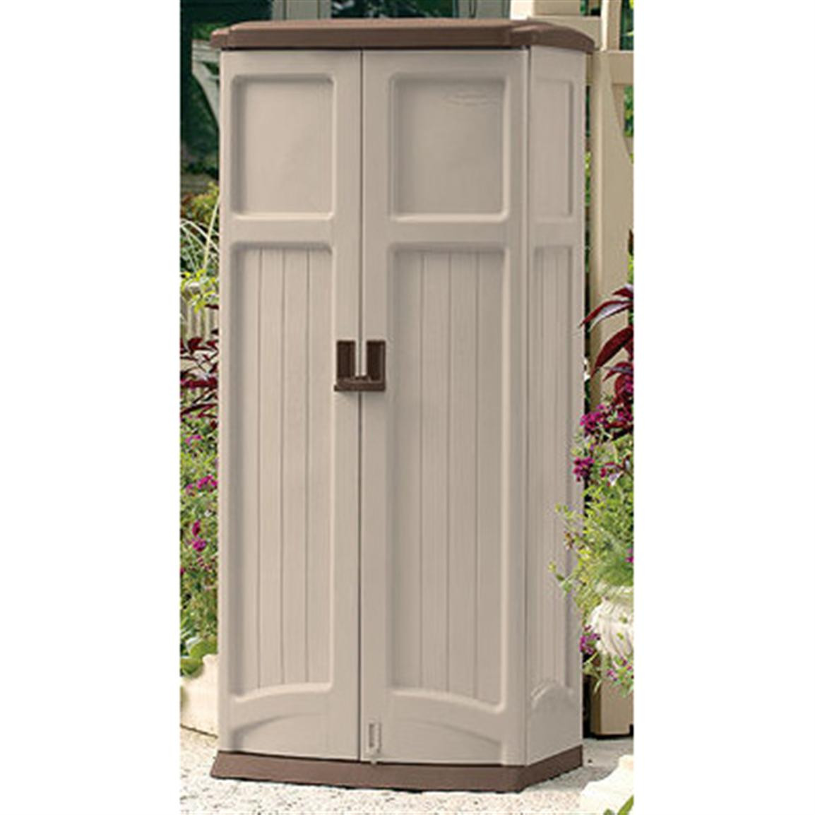 Best ideas about Vertical Outdoor Storage
. Save or Pin Suncast Vertical Storage Shed Patio Storage at Now.