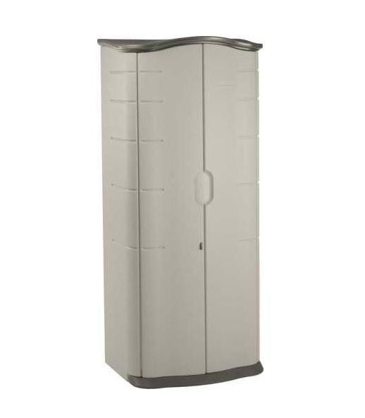 Best ideas about Vertical Outdoor Storage
. Save or Pin NEW Vertical Storage Shed Rubbermaid Cabinet Outdoor Lawn Now.