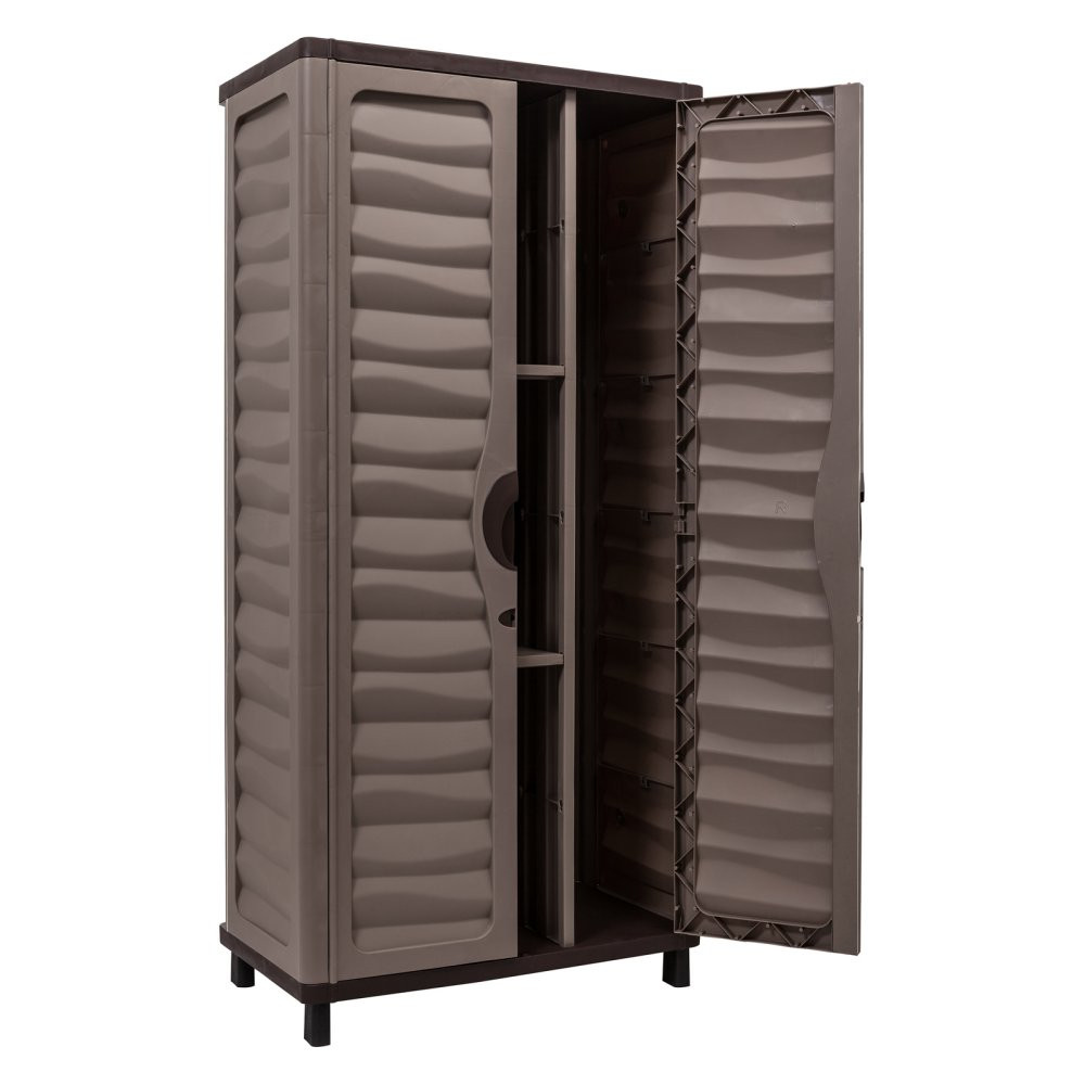 Best ideas about Vertical Outdoor Storage
. Save or Pin Outdoor Storage Cabinet Garden Vertical Partition Plastic Now.