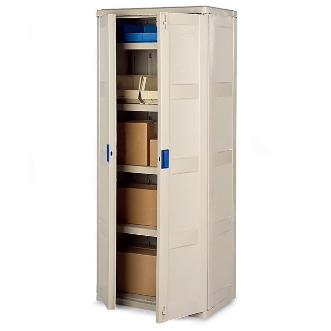 Best ideas about Vertical Storage Cabinet
. Save or Pin Alluring Rubbermaid Storage Cabinets with Beige Vertical Now.