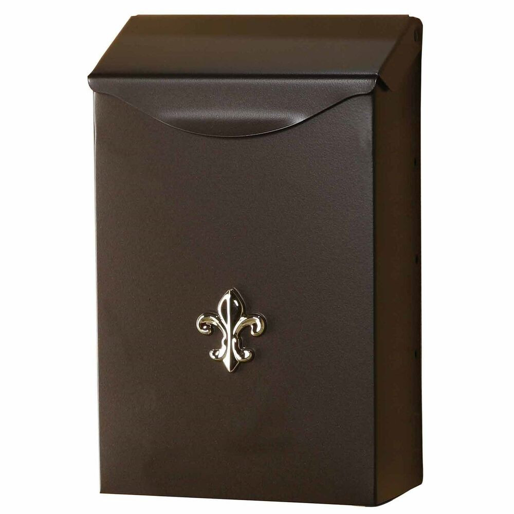 Best ideas about Vertical Wall Mount Mailbox
. Save or Pin Solar Group Small Steel Vertical Style Venetian Bronze Now.