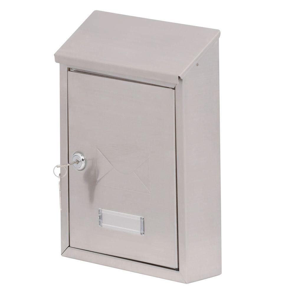 Best ideas about Vertical Wall Mount Mailbox
. Save or Pin Gibraltar Mailboxes Hudson Stainless Steel Decorative Now.