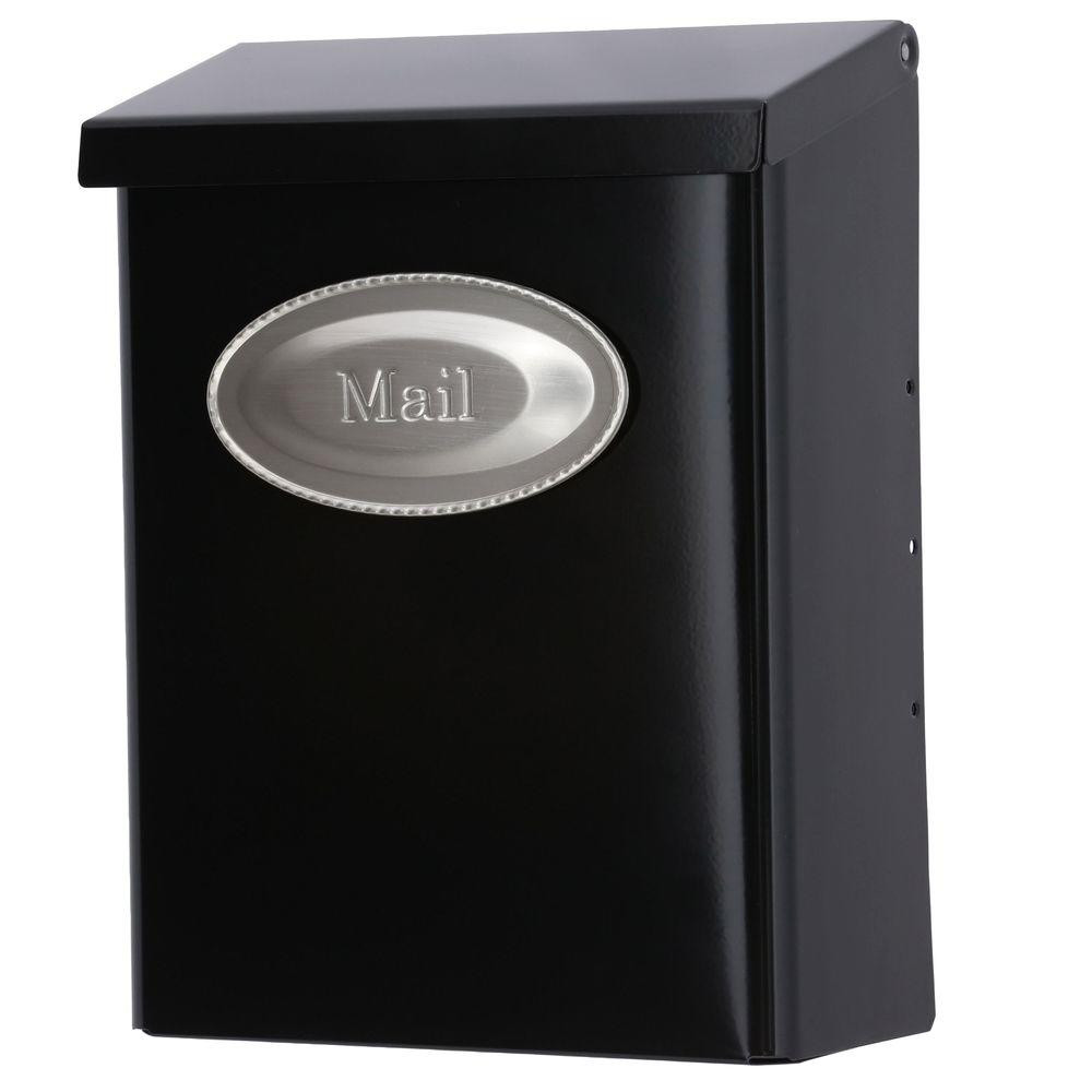 Best ideas about Vertical Wall Mount Mailbox
. Save or Pin Gibraltar Mailboxes Designer Black Satin Nickel Decorative Now.