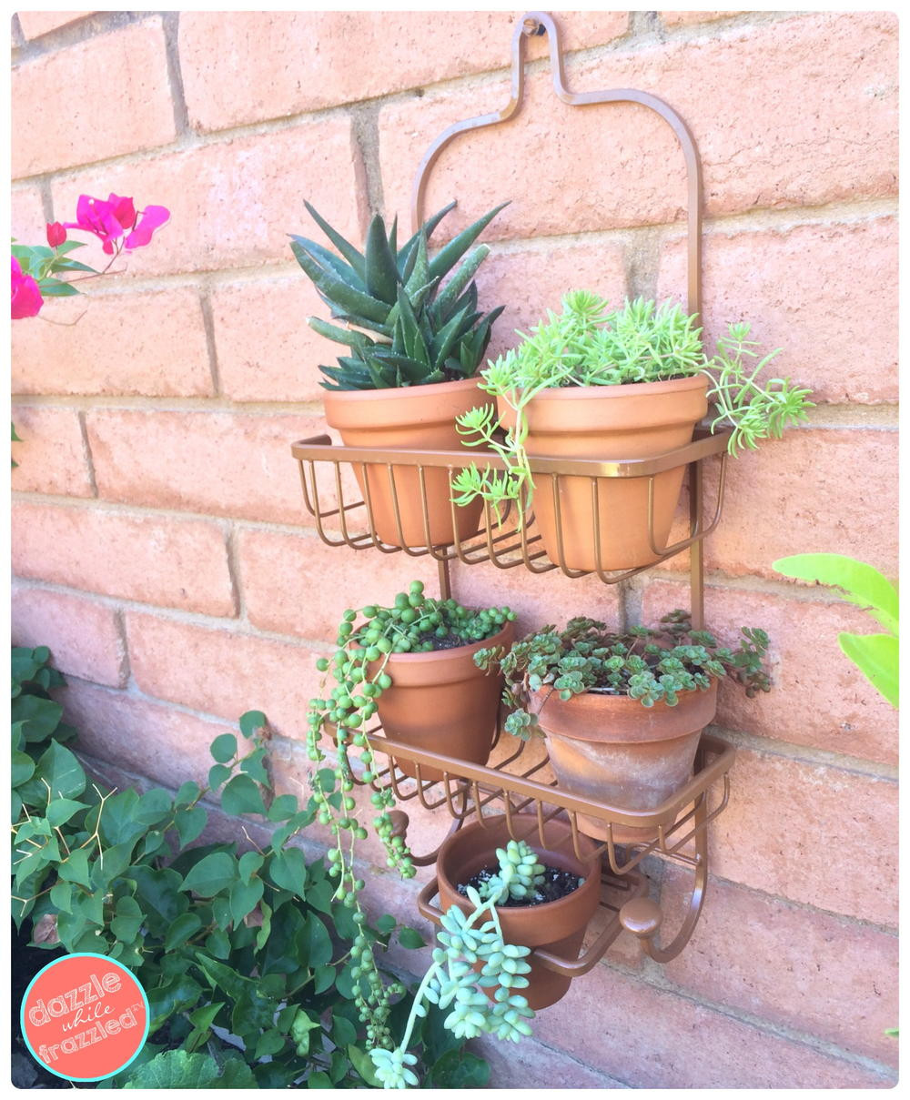 Best ideas about Vertical Wall Planter
. Save or Pin Shower Caddy as a Vertical Wall Planter Now.