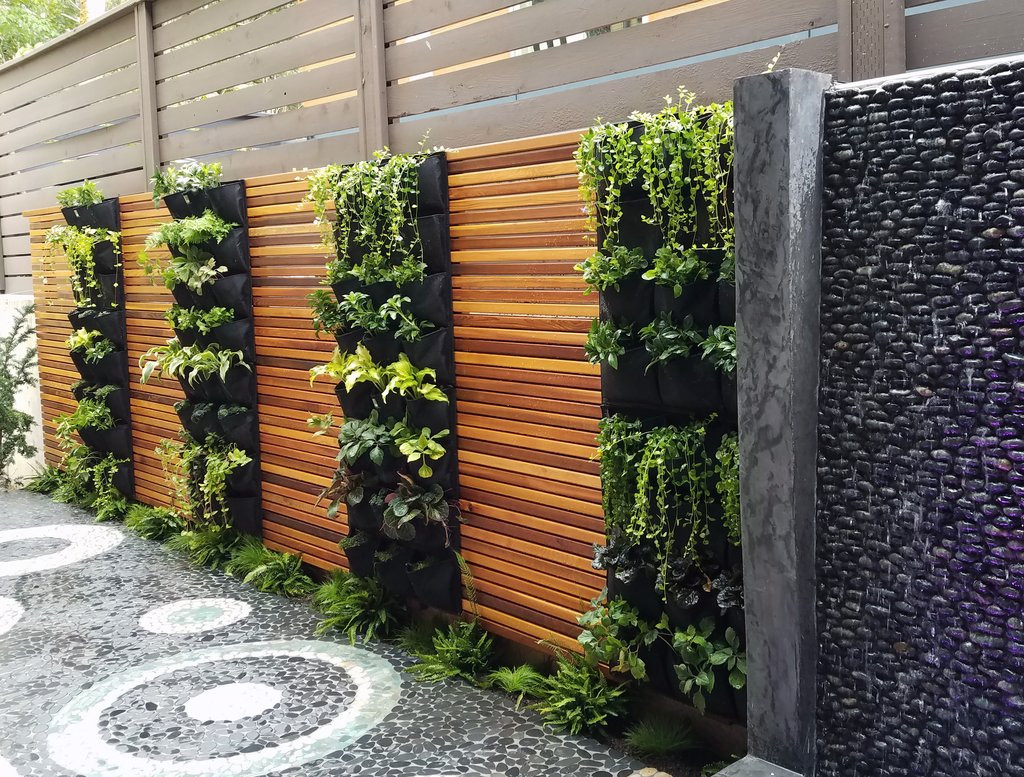 Best ideas about Vertical Wall Planter
. Save or Pin 12 Pocket Outdoor Vertical Living Wall Planter – Now.