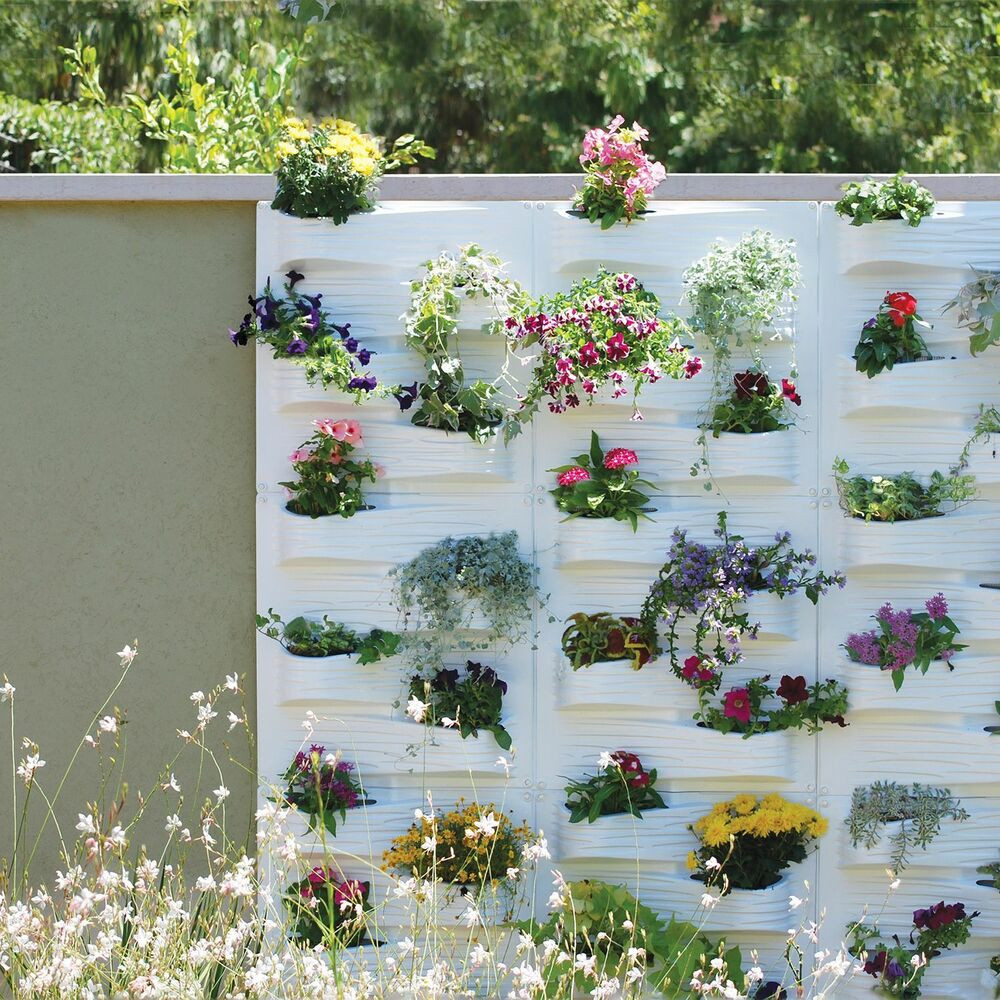 Best ideas about Vertical Wall Planters
. Save or Pin PlantScape Log Vertical Garden Wall Hanging Plant Now.