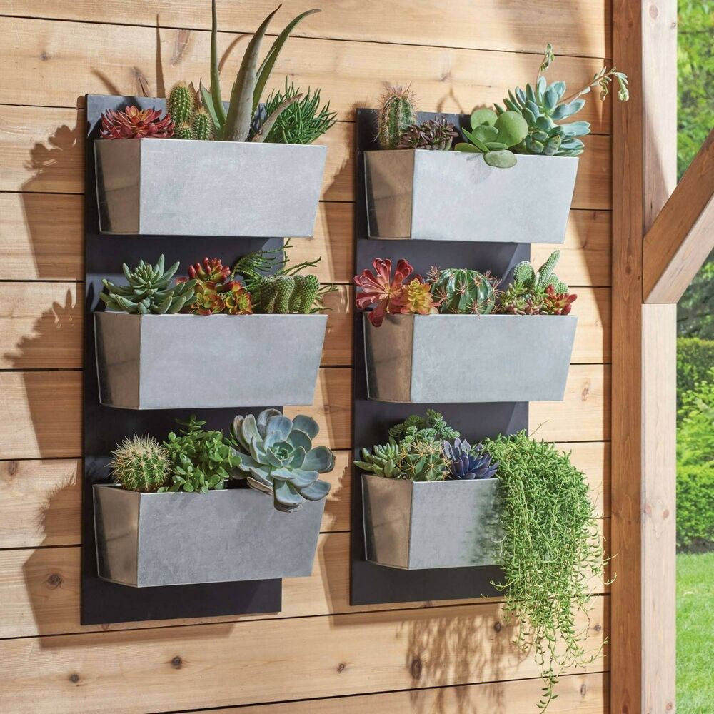 Best ideas about Vertical Wall Planters
. Save or Pin 3pc Galvanized Flower Wall Stand Planter Pot Vertical Now.