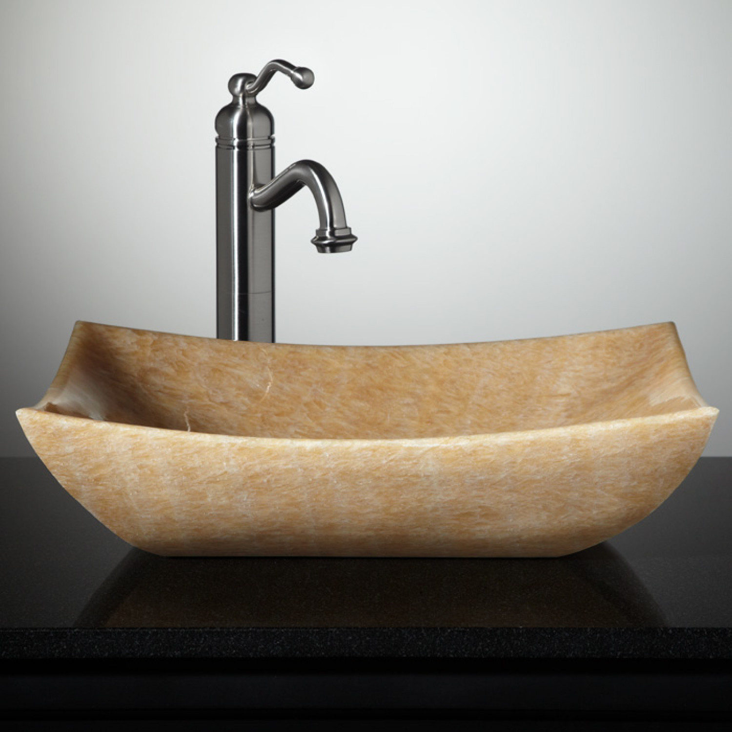 Best ideas about Vessel Bathroom Sinks
. Save or Pin Libera Rectangular Honey yx Vessel Sink Vessel Sinks Now.