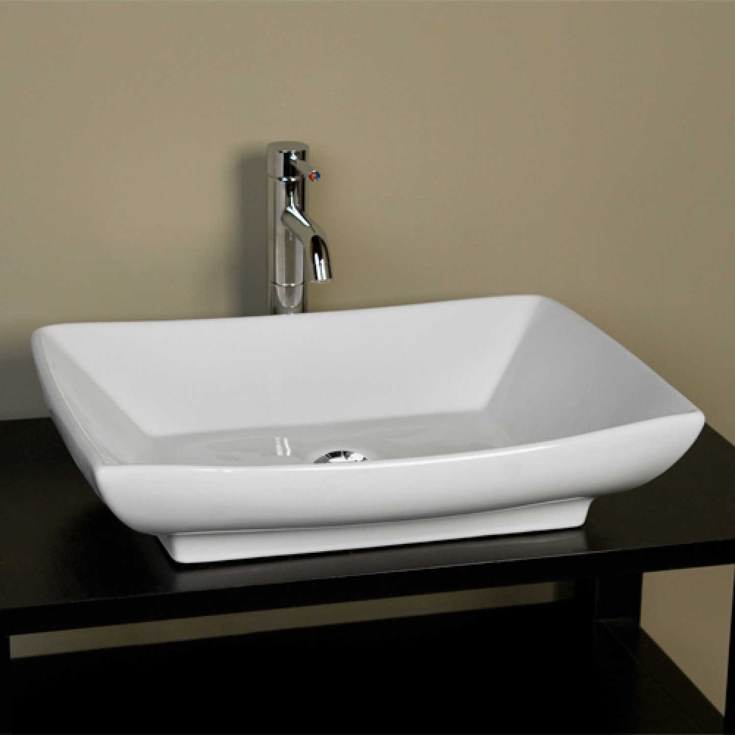 Best ideas about Vessel Bathroom Sinks
. Save or Pin Mollie Rectangular Porcelain Vessel Sink Bathroom Now.