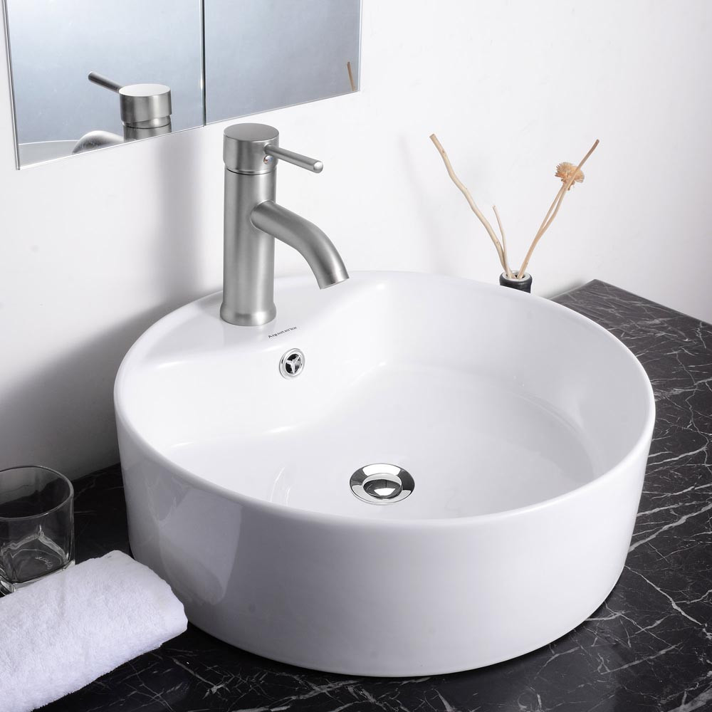 Best ideas about Vessel Bathroom Sinks
. Save or Pin Aquaterior Bathroom Porcelain Ceramic Vessel Sink Vanity Now.