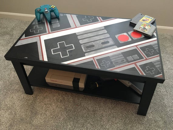 Best ideas about Video Game Coffee Table
. Save or Pin Nintendo NES Controller Custom Retro Video Game Coffee Now.