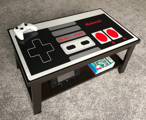 Best ideas about Video Game Coffee Table
. Save or Pin Nintendo Custom NES Retro Video Game Controller Coffee Now.