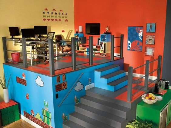 Best ideas about Video Game Room Ideas
. Save or Pin 21 Truly Awesome Video Game Room Ideas U me and the kids Now.