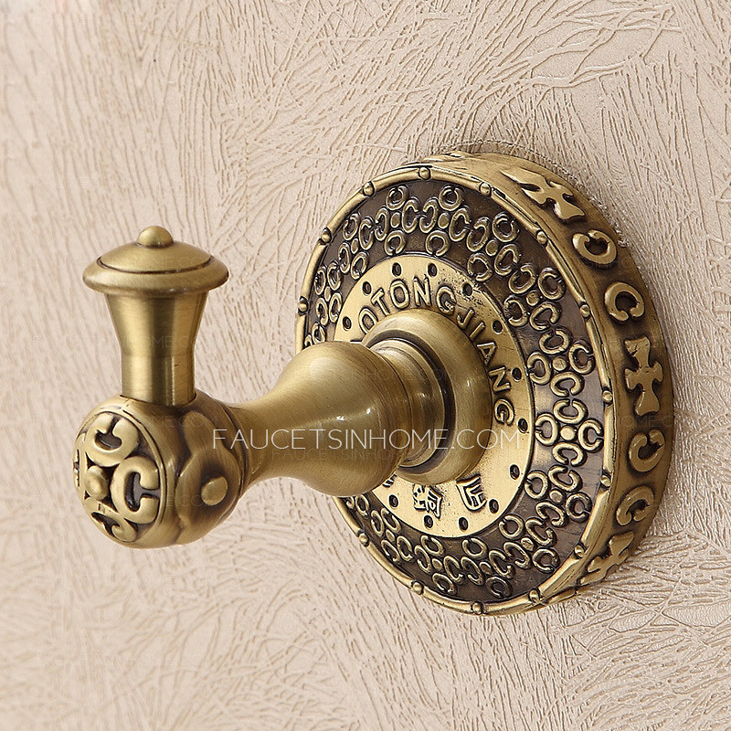 Best ideas about Vintage Bathroom Accessory
. Save or Pin Antique Bronze Bathroom Accessory Single Robe Hooks Now.
