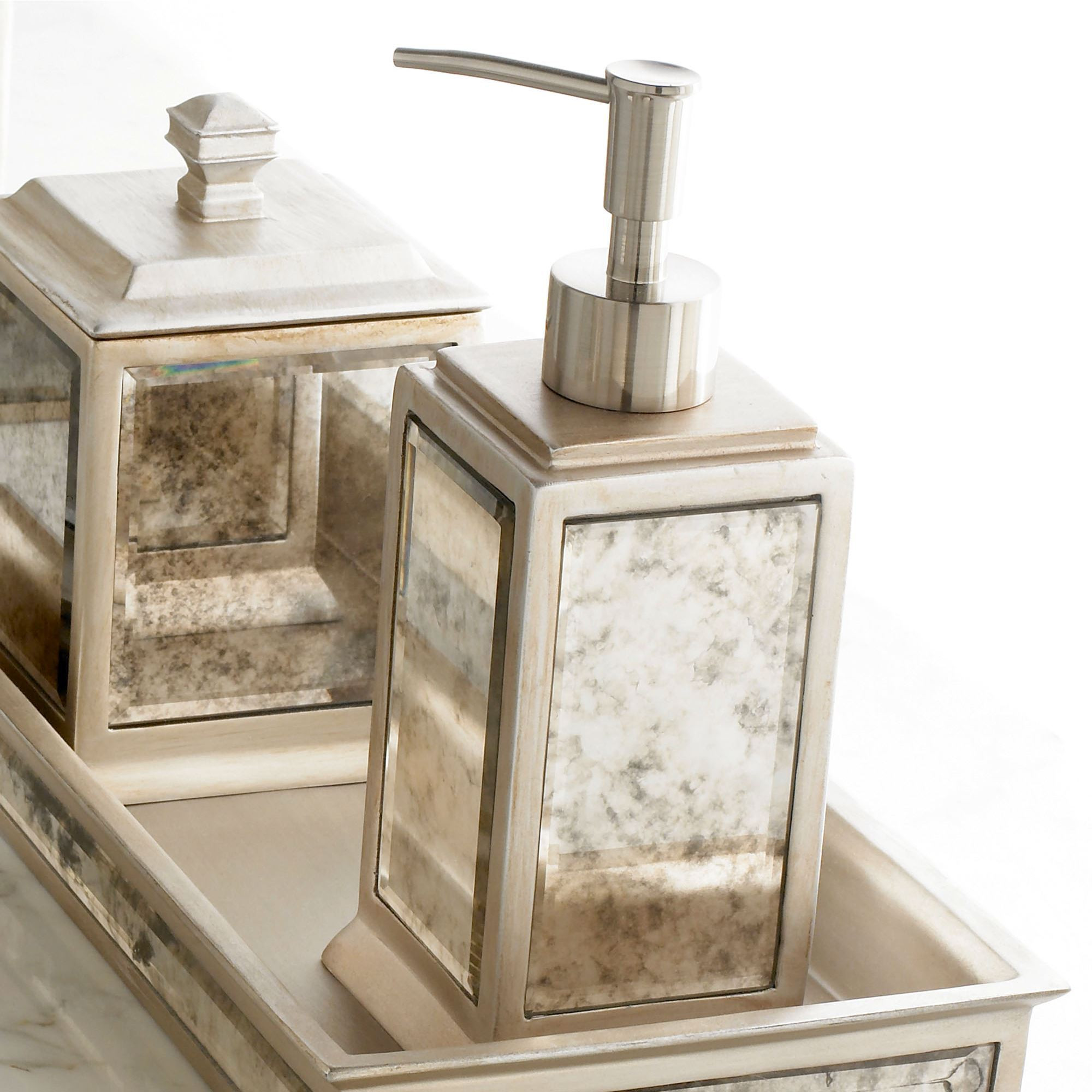 Best ideas about Vintage Bathroom Accessory
. Save or Pin Palazzo Antique Mirrored Bath Accessories Now.