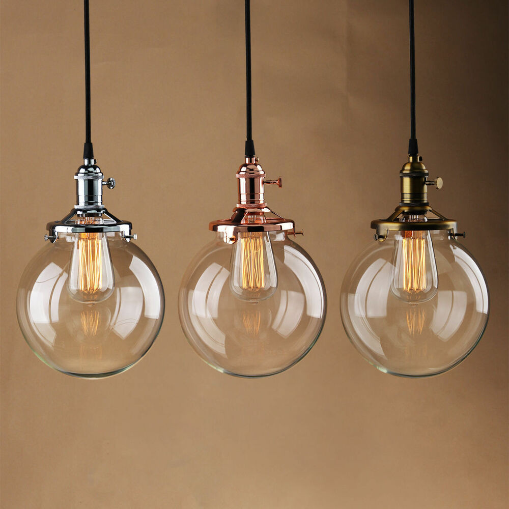 Best ideas about Vintage Pendant Lighting
. Save or Pin Vintage Industrial Pendant Light Glass Globe Shade Ceiling Now.