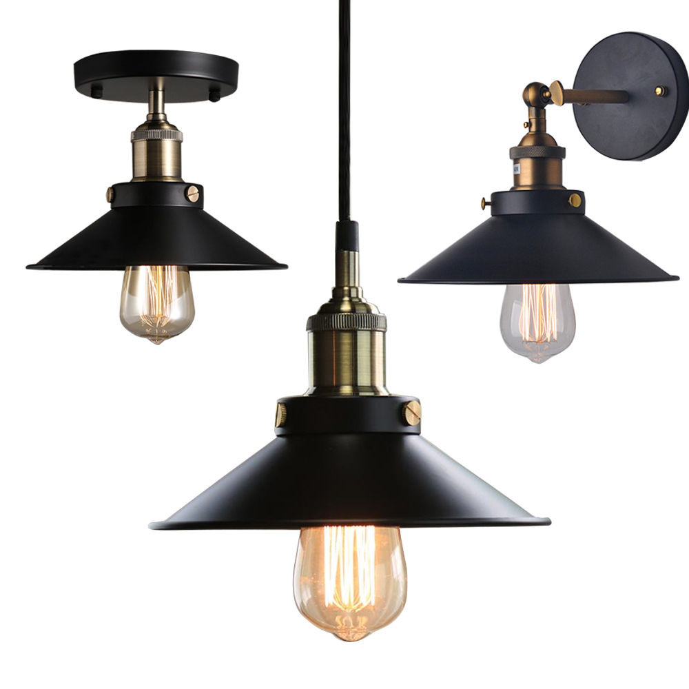 Best ideas about Vintage Pendant Lighting
. Save or Pin Retro Vintage Industrial Metal Ceiling Pendant Light Wall Now.