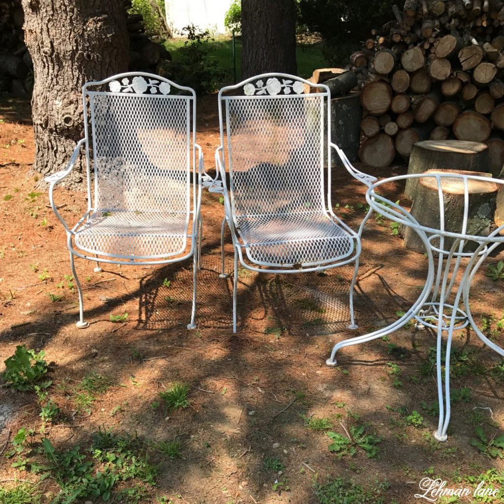 Best ideas about Vintage Wrought Iron Patio Furniture
. Save or Pin Spray Paint Patio Furniture Our Vintage Wrought Iron Now.