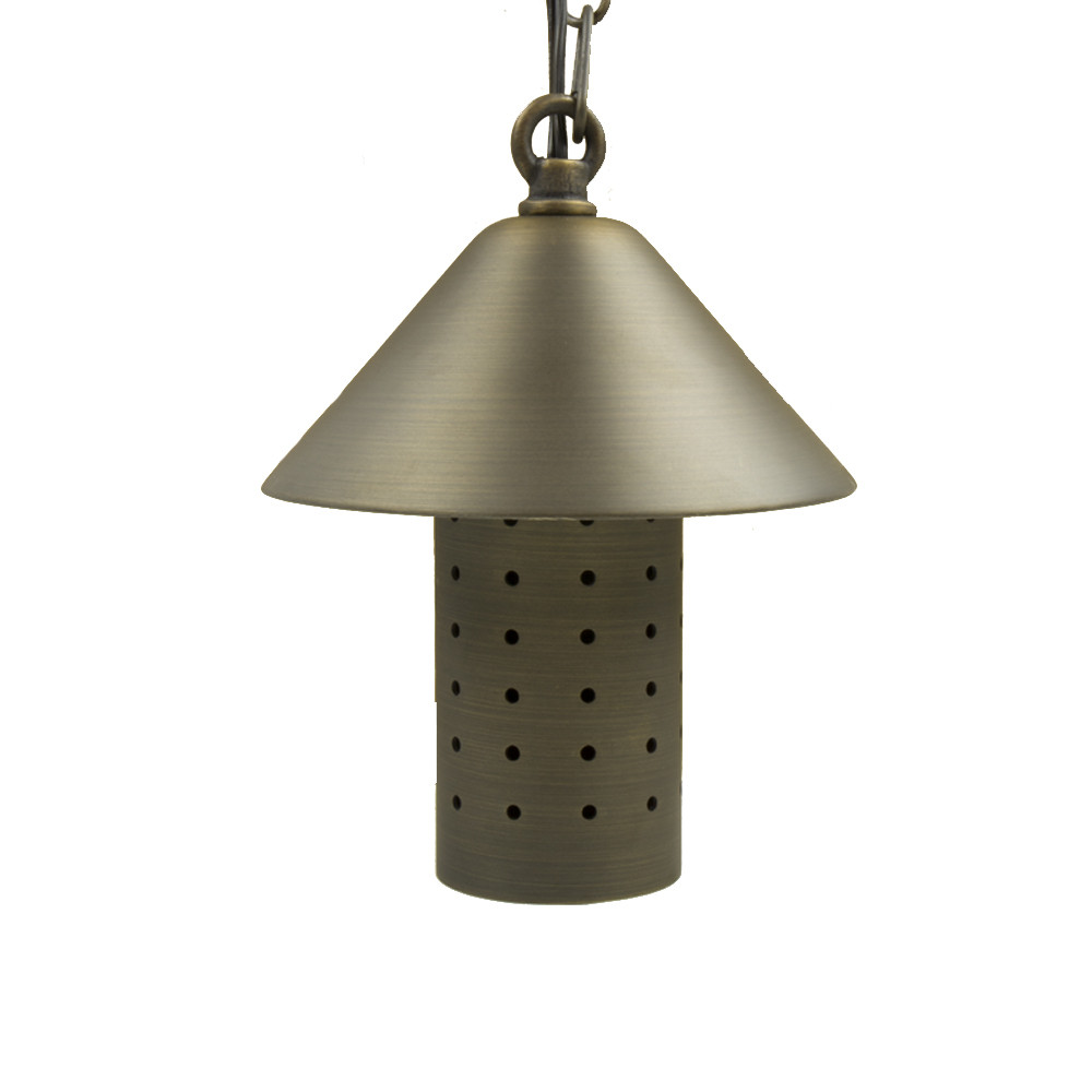 Best ideas about Volt Landscape Lighting
. Save or Pin Tranquility Brass LED Hanging Light with Shade Now.