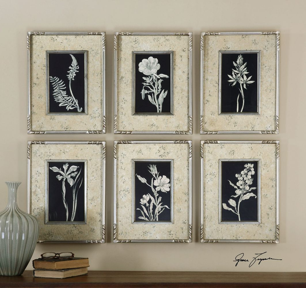 Best ideas about Wall Art Sets
. Save or Pin Six Piece Floral Printed Framed Wall Art Set Now.