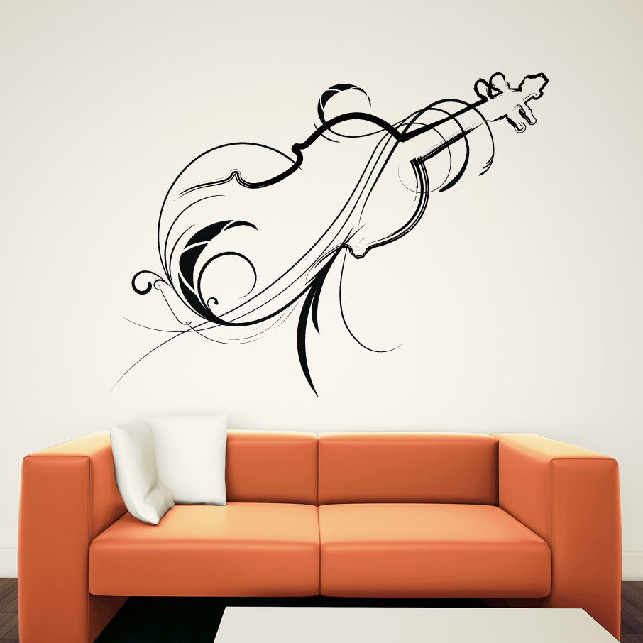 Best ideas about Wall Art Stickers
. Save or Pin Decorative Violin Wall Art Decals Wall Stickers Transfers Now.