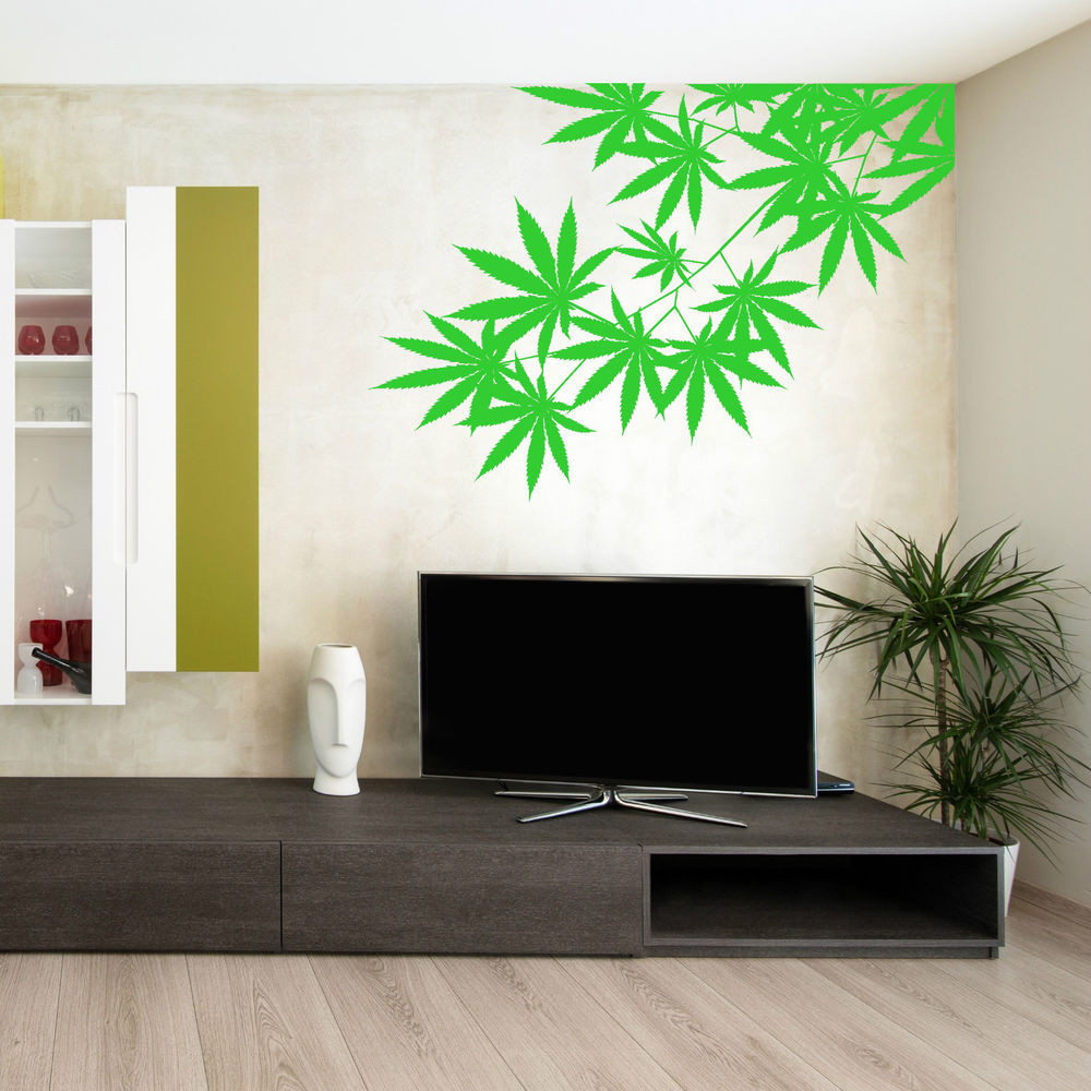 Best ideas about Wall Art Stickers
. Save or Pin CANNABIS TREE LEAF PLANT WEED Vinyl Wall Art Sticker Room Now.