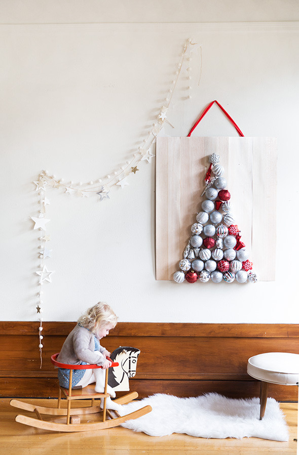 Best ideas about Wall Christmas Tree DIY
. Save or Pin Beautiful DIY Wall Ornament Christmas Tree Shelterness Now.