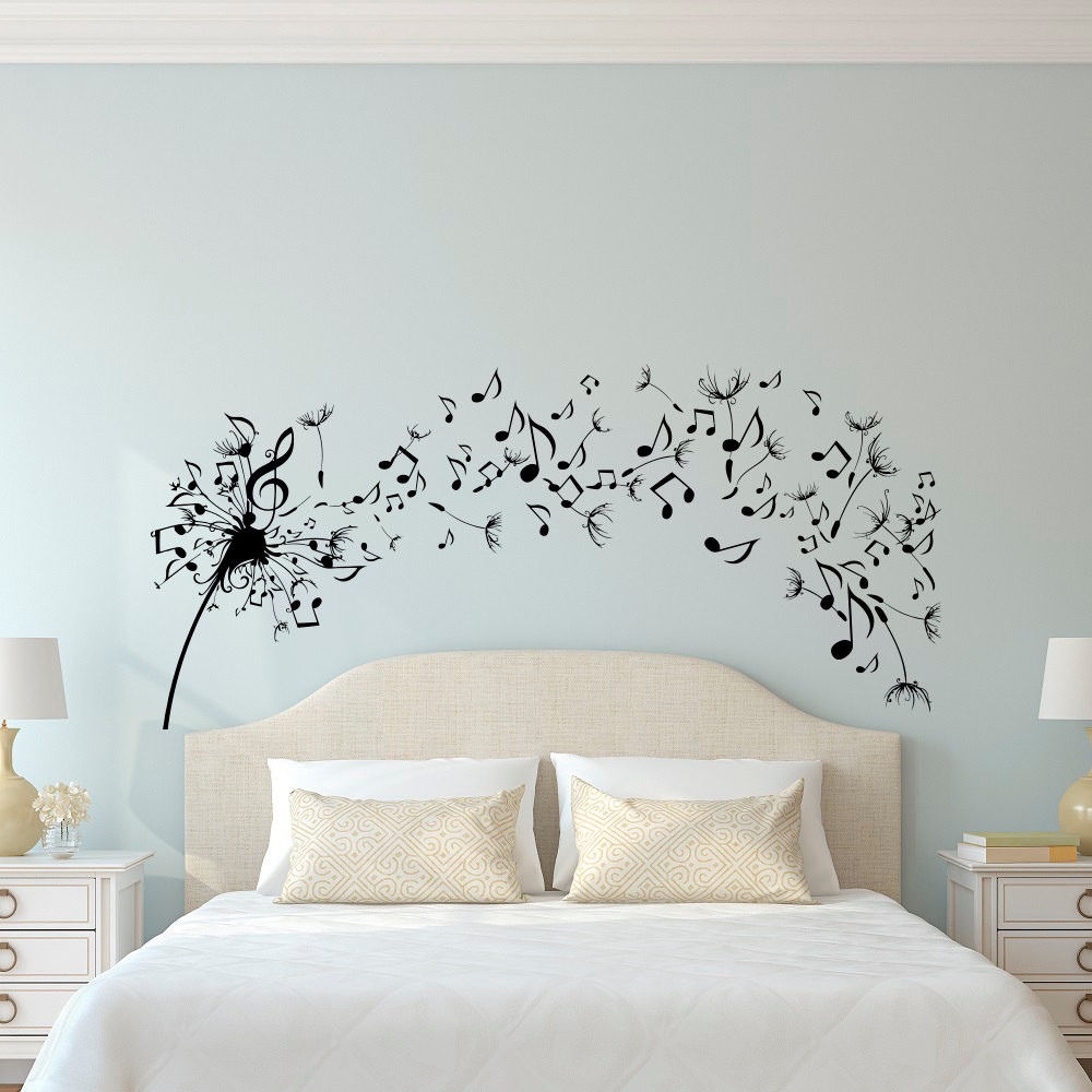 Best ideas about Wall Decals For Bedroom
. Save or Pin Dandelion Wall Decal Bedroom Music Note Wall Decal Dandelion Now.