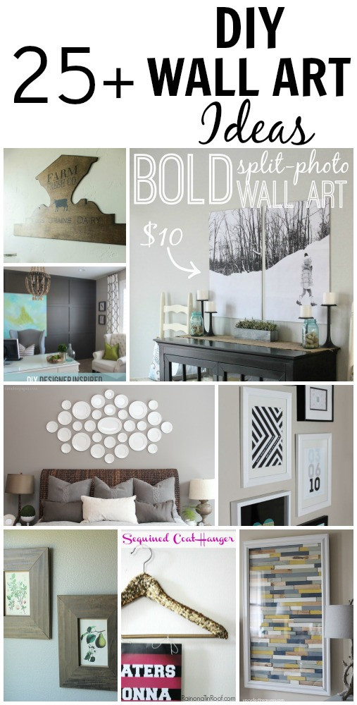 Best ideas about Wall Decor Ideas DIY
. Save or Pin 25 beautiful and Inspiring DIY Wall Art Ideas that will Now.