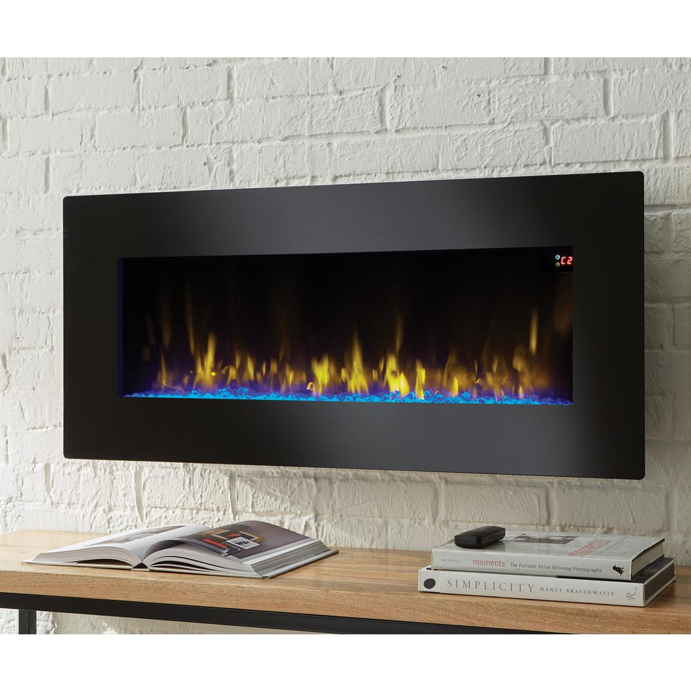Best ideas about Wall Mount Electric Fireplace
. Save or Pin Home Decorators Collection 42 in Infrared Wall Mount Now.