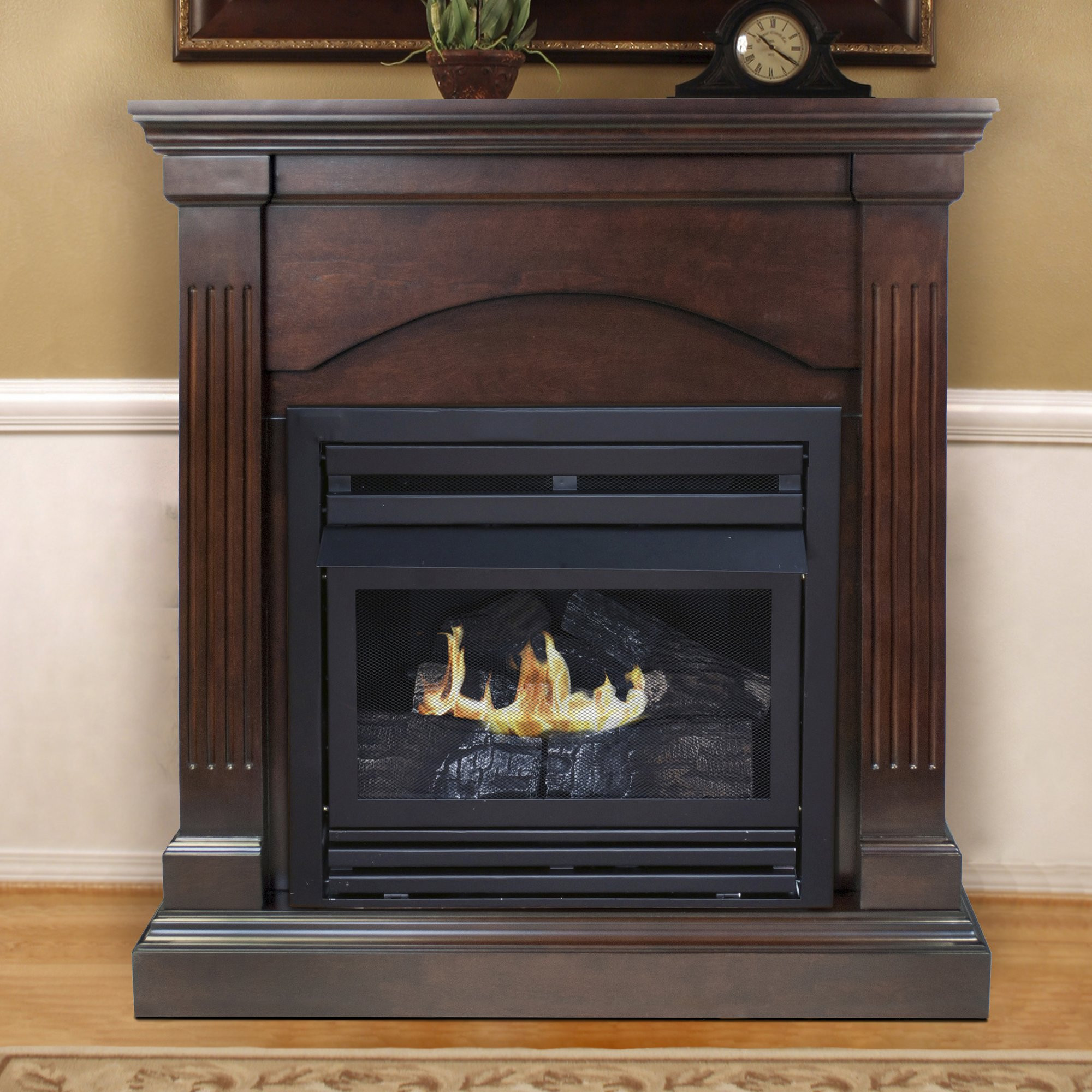 Best ideas about Wall Mount Gas Fireplace
. Save or Pin Pleasant Hearth Dual Fuel Vent Free Wall Mount Gas Now.