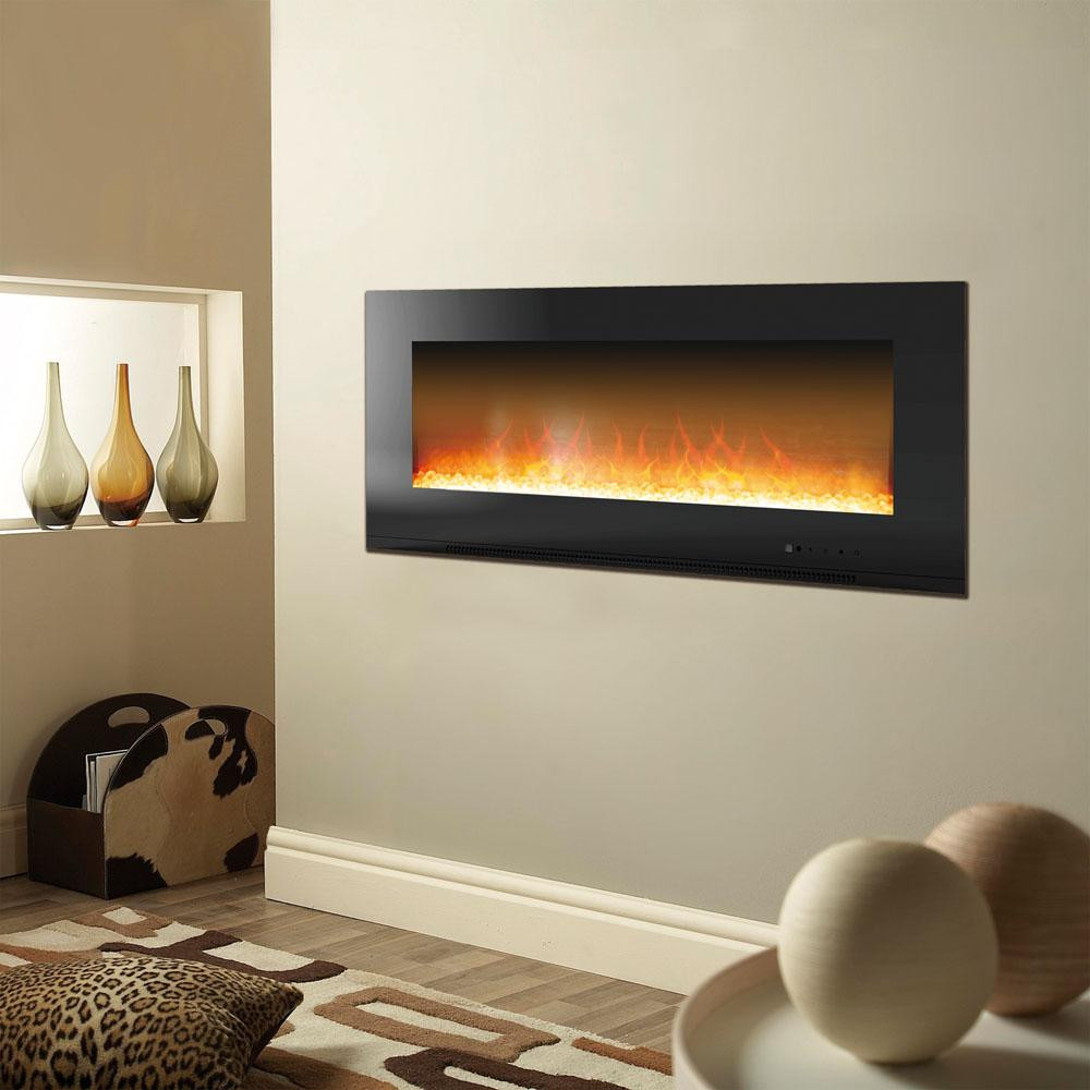 Best ideas about Wall Mounted Fireplace
. Save or Pin Cambridge Metropolitan 56 in Wall Mount Electric Now.